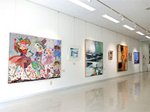 新道展室蘭支部展の様子